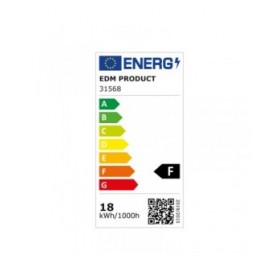 LED Downlight da Incasso EDM 31568 18 W Ø 22 x 3,2 cm 3 Unità (4000 K)