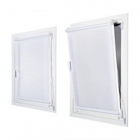 Store a rullo Stor Planet Clip&Fix Night&Day Bianco 150 x 180 cm