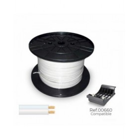 Cavo parallelo Sediles Bianco 2 x 0,75 mm 500 m