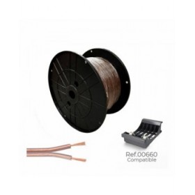 Cavo parallelo Sediles Trasparente 2 x 0,75 mm 500 m