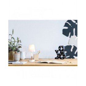 Lampada da tavolo EDM 32016 Bianco Legno Acciaio 40 W 220-240 V Ø 13 x 32 cm