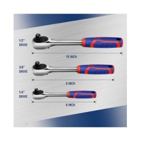 Chiave a cricchetto Workpro 1/2"