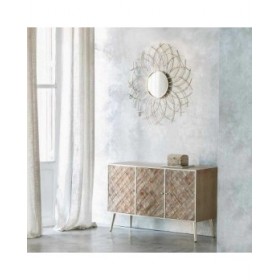 Credenza Alexandra House Living Marrone Legno di paulownia 41 x 71 x 120 cm