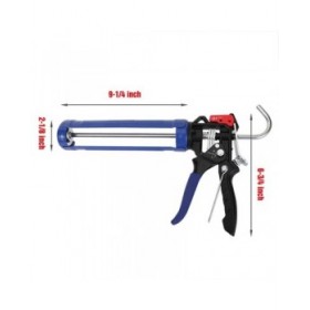 Pistola in silicone Workpro Azzurro Nero 230 mm