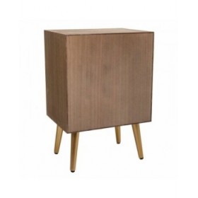 Comodino Alexandra House Living Marrone 35 x 65 x 44 cm