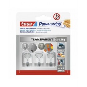 Gancio per appenderla TESA Powerstrips S Autoadesivo