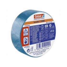 Nastro isolante TESA Azzurro PVC 25 mm x 25 m