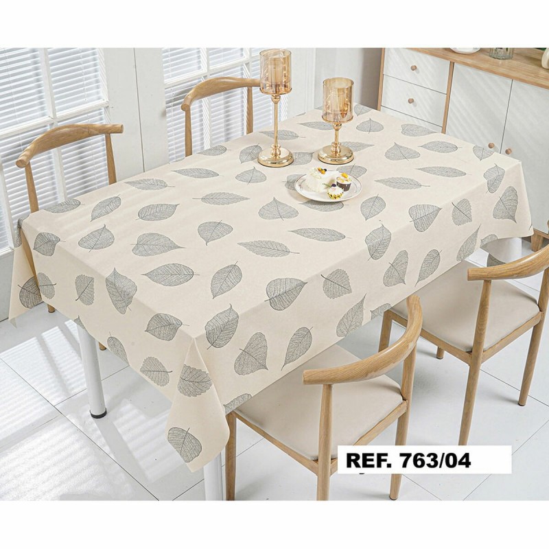 Rotolo di tovaglia Productos Gol Hoja Silver 140 cm x 20 m