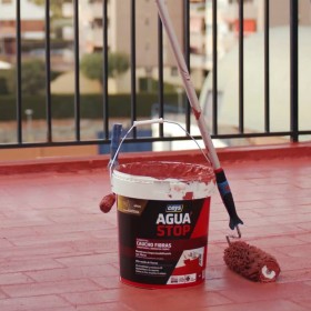 Impermeabilizzazione Ceys Aguastop Rosso Caucciù 5 kg