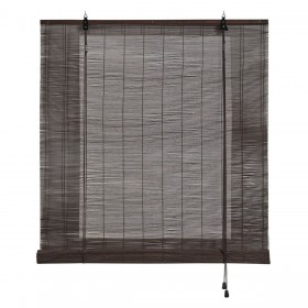 Store a rullo Stor Planet Ocre Marrone scuro Wengue Bambù 90 x 175 cm