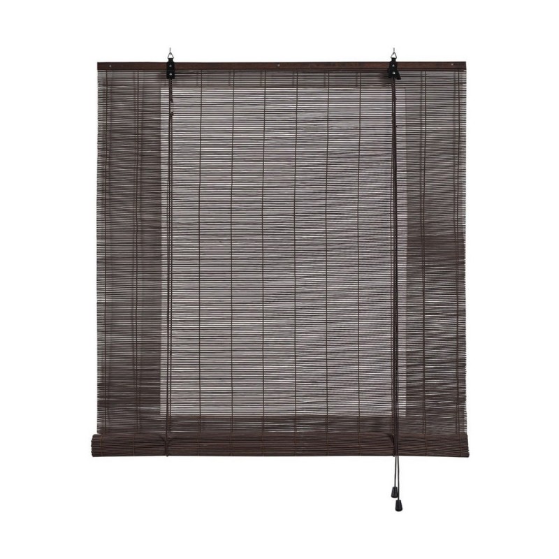 Store a rullo Stor Planet Ocre Marrone scuro Wengue Bambù 150 x 175 cm