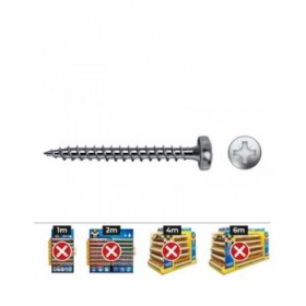 Scatola a viti CELO vlox b Zincato Ø 3 x 17 mm Filettatura completa (1000 Unidades)