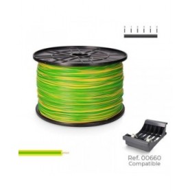 Cavo Elettrico Unipolare Sediles Bicolore 400 m h07z1-k Bobina