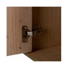 Comodino Alexandra House Living Marrone 35 x 71 x 40 cm