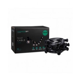 Filo di luci Thorgeon Nero 2000 W 20 m 40