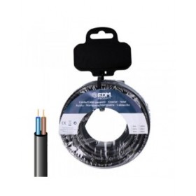 Cavo Elettrico Tubo EDM 28318 vv-k06 Nero 20 m