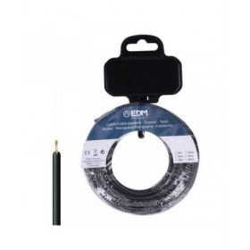 Cavo Elettrico Unipolare EDM 28579 Nero 15 m h07z1-k