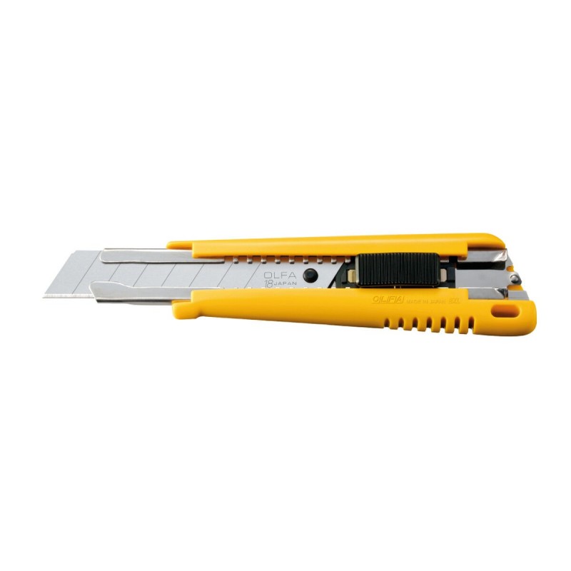 Taglierino Olfa Giallo 18 mm Acciaio inossidabile Acciaio al carbonio