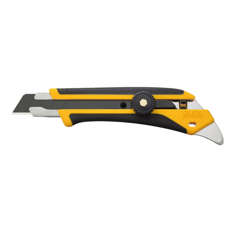 Taglierino Olfa L-5 18 mm Nero Acciaio inossidabile Ferro