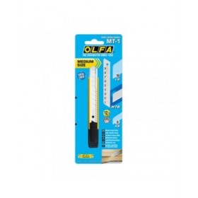 Taglierino Olfa mt-1 12,5 mm Nero Acciaio inossidabile