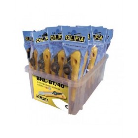 Taglierino Olfa bnl-bt/40 Giallo 18 mm Plastica