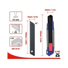 Taglierino Workpro 18 mm