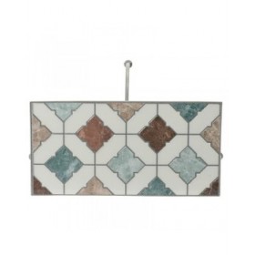 Tavolo aggiuntivo Lifetime Bistró 29 x 58 x 63,5 cm Mosaico