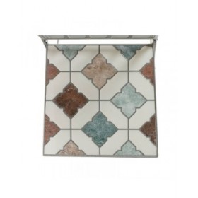 Sedia Pieghevole Lifetime Bistró 38 x 50 x 89 cm Marrone Mosaico