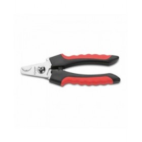 Tagliaunghie 3 Claveles Nero/Rosso Acciaio inossidabile