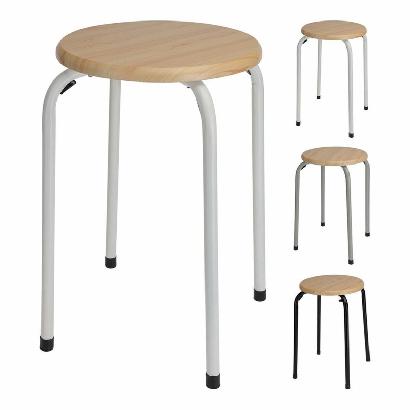 Sgabello Lifetime Legno Ø 29,5 x 45 cm