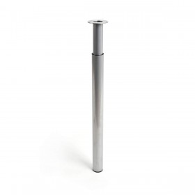 Gambe Rei 406e Estensibile Cilindrica Argentato Acciaio Moderno (Ø 6 x 71-110 cm)