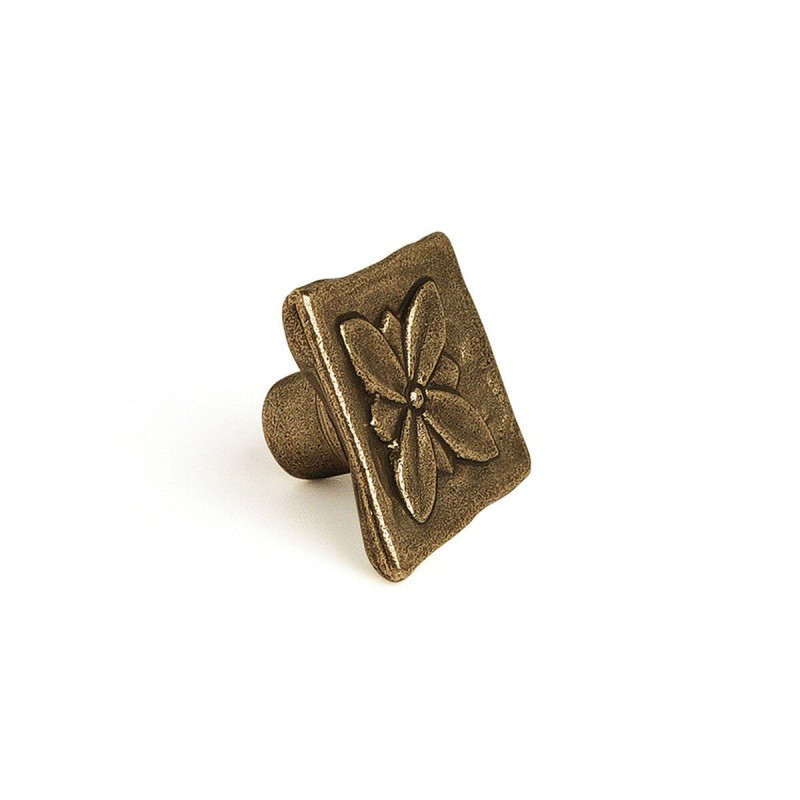 Pomo Rei 1119 Dorato Metallo 4 Unità Consumato (33 x 33 mm)