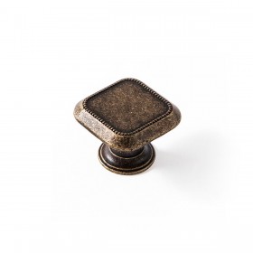 Pomo Rei 3120 Dorato Metallo 4 Pezzi Ø 30 mm Consumato