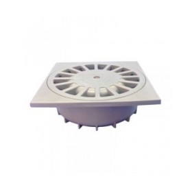 Scarico Tecnoagua T-88 PVC 10,5 x 10,5 x 4,4 cm Ø 4 cm Verticale