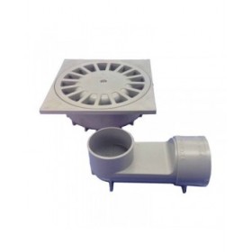 Scarico Tecnoagua t-88 vh PVC 25 x 25 x 7 cm Ø 11 - 9 cm