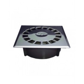 Scarico Tecnoagua T-88 I PVC Acciaio inossidabile 16,5 x 16,5 x 5,7 cm Ø 7,5 - 5 cm Verticale