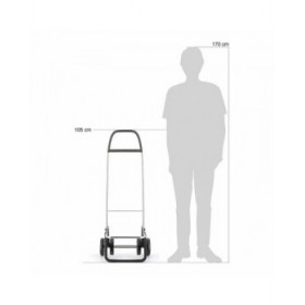 Carrello Rolser saquet ln Verde 43 L Pieghevole