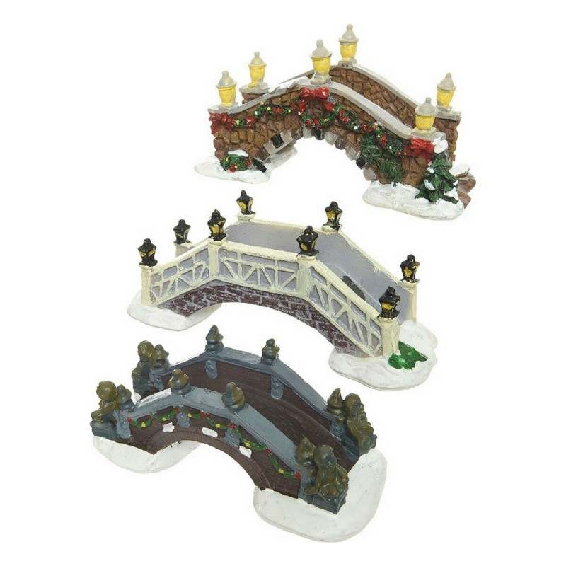 Decorazione Natalizia 488502 Ponte Poliresina 5,5 x 13 x 5,5 cm