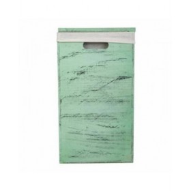 Cesto per i Panni Sporchi Alexandra House Living Verde Legno di paulownia 30 x 54 x 40 cm 34 x 26 x 47 cm 2 Pezzi