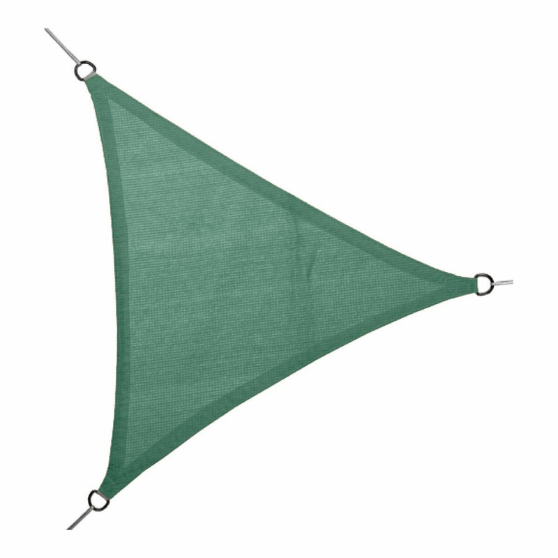 Vela parasole Faura Verde 5 x 5 x 5 m Triangolare
