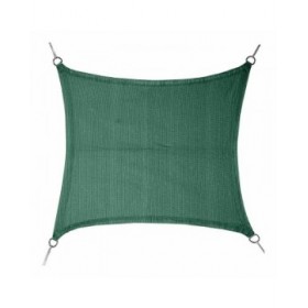 Vela parasole Faura Verde 3,6 x 3,6 m Quadrato