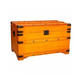 Baule Alexandra House Living Legno Metallo 37 x 39 x 66 cm
