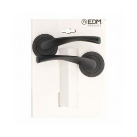 Set di Maniglie EDM 86033 707 Alluminio Ø 6,5 x 12 cm