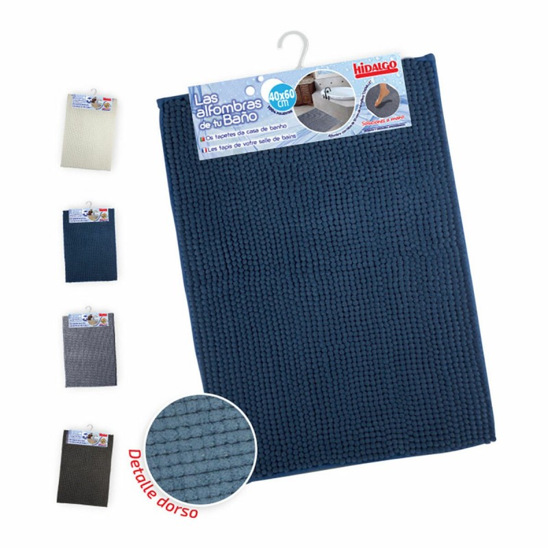 Tappeto da bagno Hidalgo Shaggy 40 x 60 cm