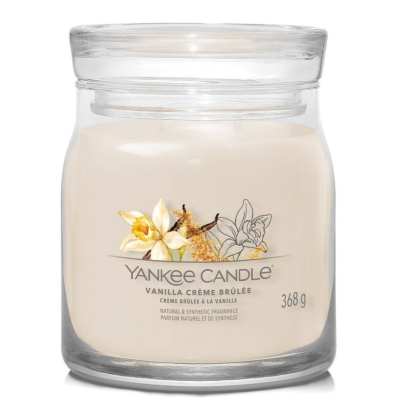Candela Profumata Yankee Candle Vanilla Creme Brulée 368 g