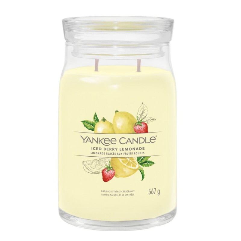 Candela Profumata Yankee Candle Iced Berry Lemonade 567 g