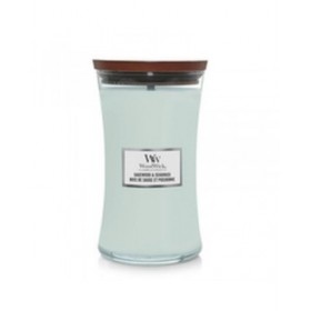 Candela Profumata Woodwick Sagewood & Seagrass 610 g