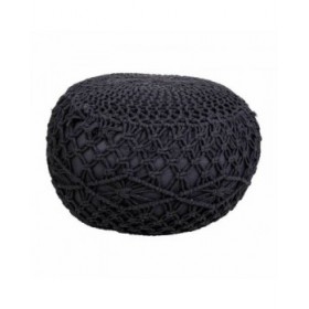 Puff Alexandra House Living Grigio scuro polistirene 45 x 30 x 45 cm