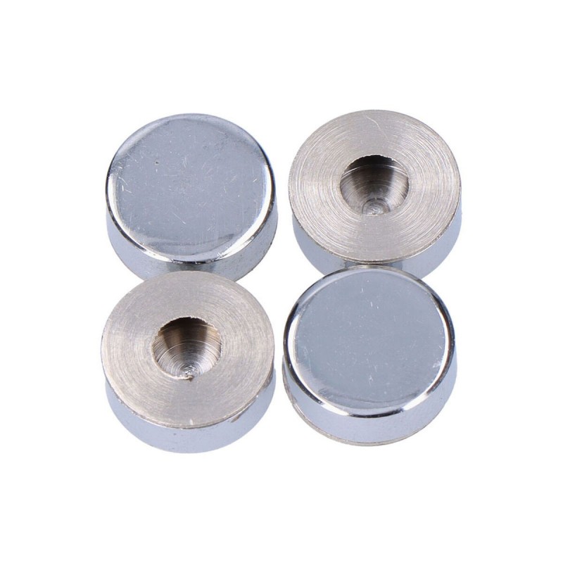 Abbellimenti per mobili EDM 85291 Ottone Ø 18 mm Avvitato (4 Unità)