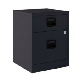 Cassettiera Bisley Antracite Metallo Acciaio 52 x 41 x 40 cm